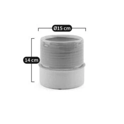Cache-pot En Céramique émaillée Ø15 Cm, Malino -Ameublement De Maison c6c925055f87f4ae528a7ea72aa28664