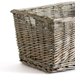 Lot De 2 Paniers Gigognes, Rotin Tressé, Semra -Ameublement De Maison c7802b3937b84609139c5adf96572cb2