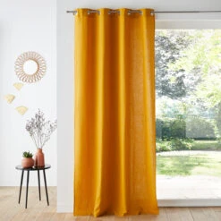 Rideau Lin/viscose œillets Odorie