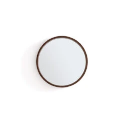 Miroir Rond Plaqué Noyer Ø80 Cm, Alaria -Ameublement De Maison c87f65a30c8cbefde935faf3141379bd