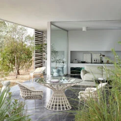 Table De Jardin Métal/corde/verre, Irati -Ameublement De Maison c9549e0bd64a716e26ba22389f4db39a 1