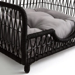 Panier Carré Chien En Métal Acier Et Corde, Makana -Ameublement De Maison cb9a1b91d0790d8063e8b664775c7d4b