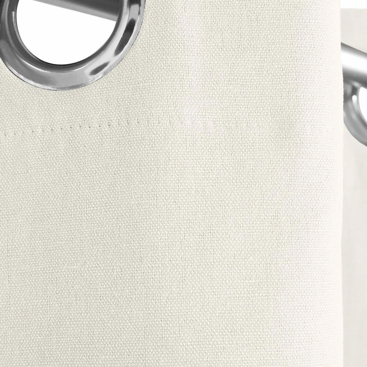 Rideau Radiateur Occultant Lin/coton œillets Taïma 6 Rideau Radiateur Occultant Lin/coton œillets Taïma – Image 4