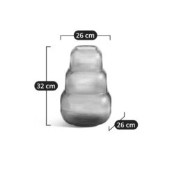 Vase En Verre Givré Opaque, Parilo -Ameublement De Maison ce43573e4d29d3858d9d44e95d91cdf4