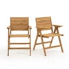 2 Fauteuils Pliants Réalto, En Acacia -Ameublement De Maison d056e2c968d4735dfe997cd662c42af3