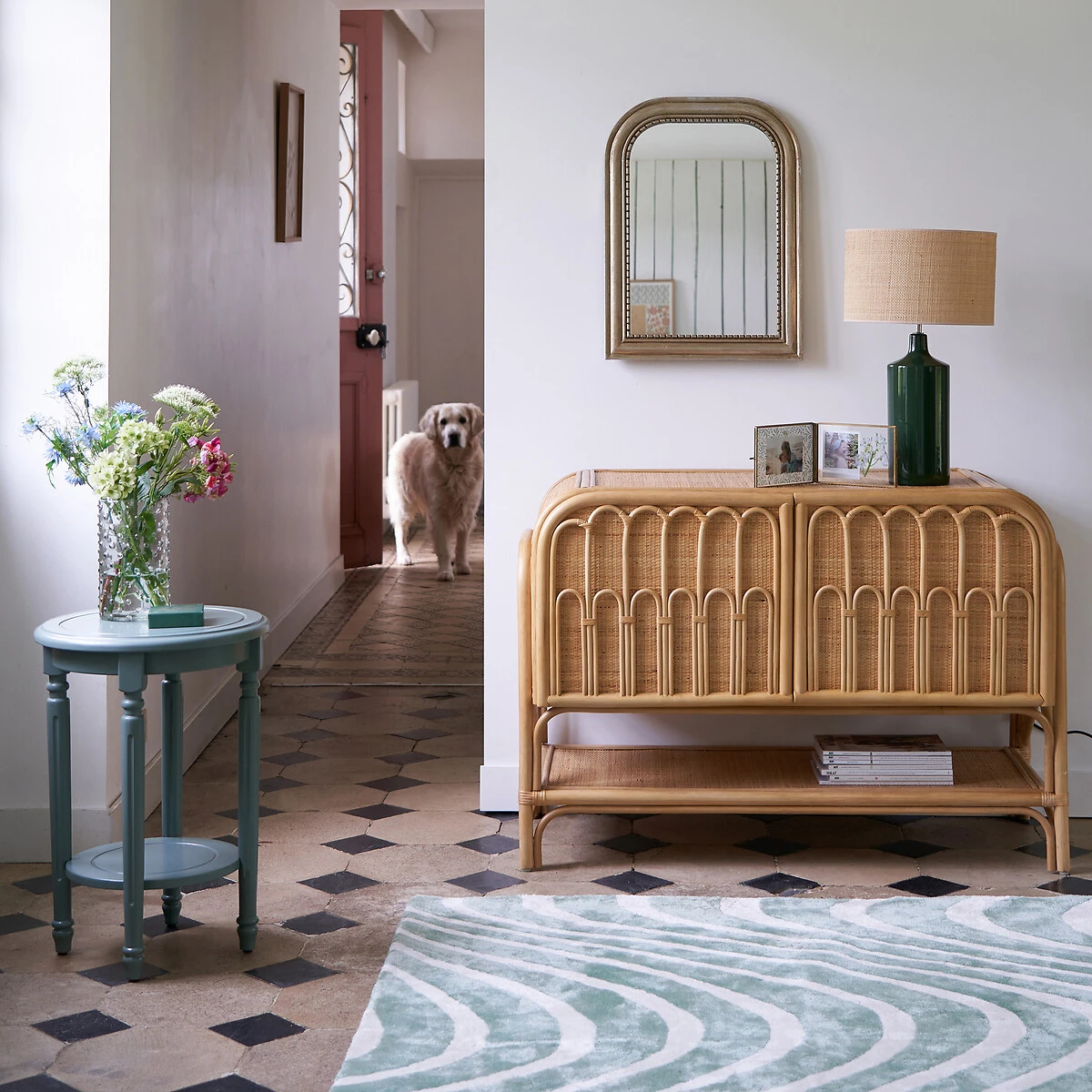 Miroir En Manguier Massif 45x60 Cm, Afsan 6 Miroir En Manguier Massif 45x60 Cm, Afsan – Image 4