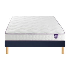 Ensemble Matelas Happy Lit + Sommier à Lattes -Ameublement De Maison d69a75a71283ab7c85552f44cfd7b24f