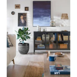 Toile En Lin Imprimée 70x100 Cm, Azul -Ameublement De Maison d777cafc8afd2651396358609ce91b34