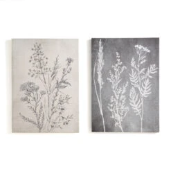 Lot De 2 Toiles Imprimées, Flera