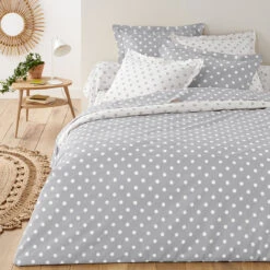 Housse De Couette Pur Coton Imprimé Pois, Clarisse -Ameublement De Maison da3ada1d724f8e4f4b3db0402fa538cc