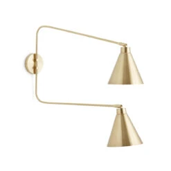 Applique Articulée Double En Métal Fer, Hiba -Ameublement De Maison da7e460d395553d7451ffa68bf03ace1