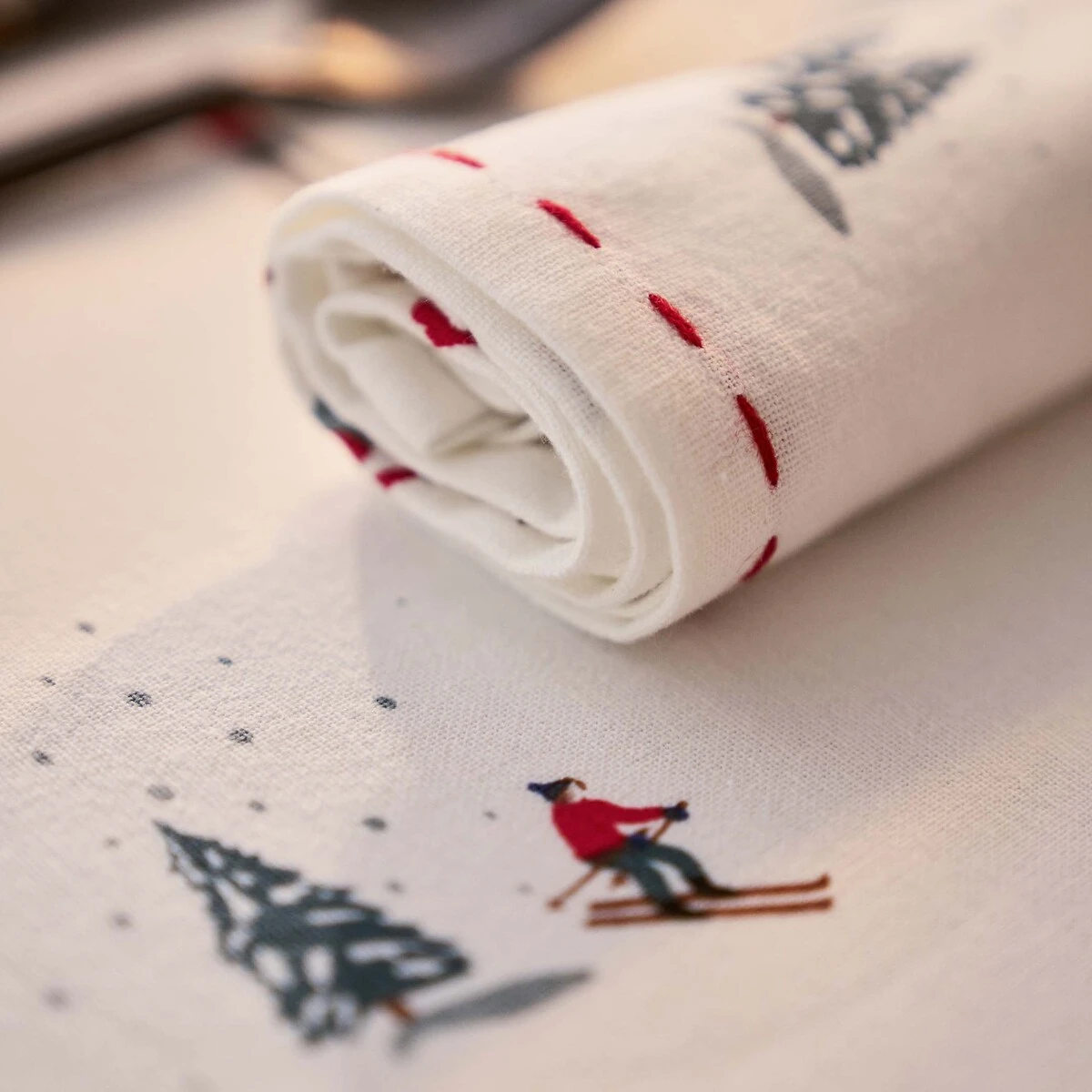 Nappe Coton Lavé, Tout Schuss 10 Nappe Coton Lavé, Tout Schuss – Image 8