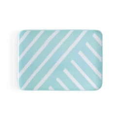 Plateau Rectangulaire Métal Acier Motif Graphique -Ameublement De Maison de4653aad1182821e83e7cfe7583ab0d