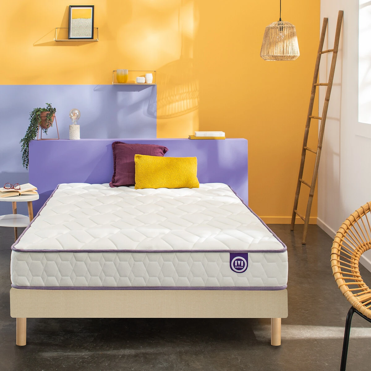 Ensemble Matelas Morning Routine+sommier à Lattes 12 Ensemble Matelas Morning Routine+sommier à Lattes – Image 10