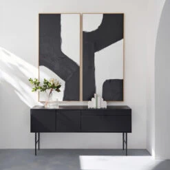 Lot De Deux Toiles Peintes à La Main, Dopio -Ameublement De Maison e7dda7b0cc19fe08bb7151066b2242e4