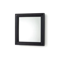 Miroir Carré En Manguier Massif 51,5x51,5cm, Afsan