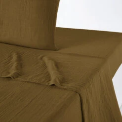 Drap Plat Uni Gaze De Coton, Kumla -Ameublement De Maison e80607a4ffeaaebdb7c7c1e1658c8b23