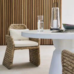 Fauteuil De Table Jacinthe D’eau Tressée, Galbo -Ameublement De Maison e8bd7c536105899e35080d2ca4ad0f7b