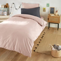 Drap Housse Enfant Uni En Coton Lavé, Scenario -Ameublement De Maison e966ed8d3d3911f7954710435bc613e5