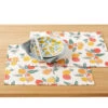 Lot De 2 Sets De Table, Coton Enduit, Citron -Ameublement De Maison eb121d35bbd50f34b1e37850c9fc456c