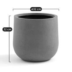 Cache-pot En Polyrésine Ø32 Cm, Roberta -Ameublement De Maison eba76cfbe12ff0e665e0858c2cc31b6a