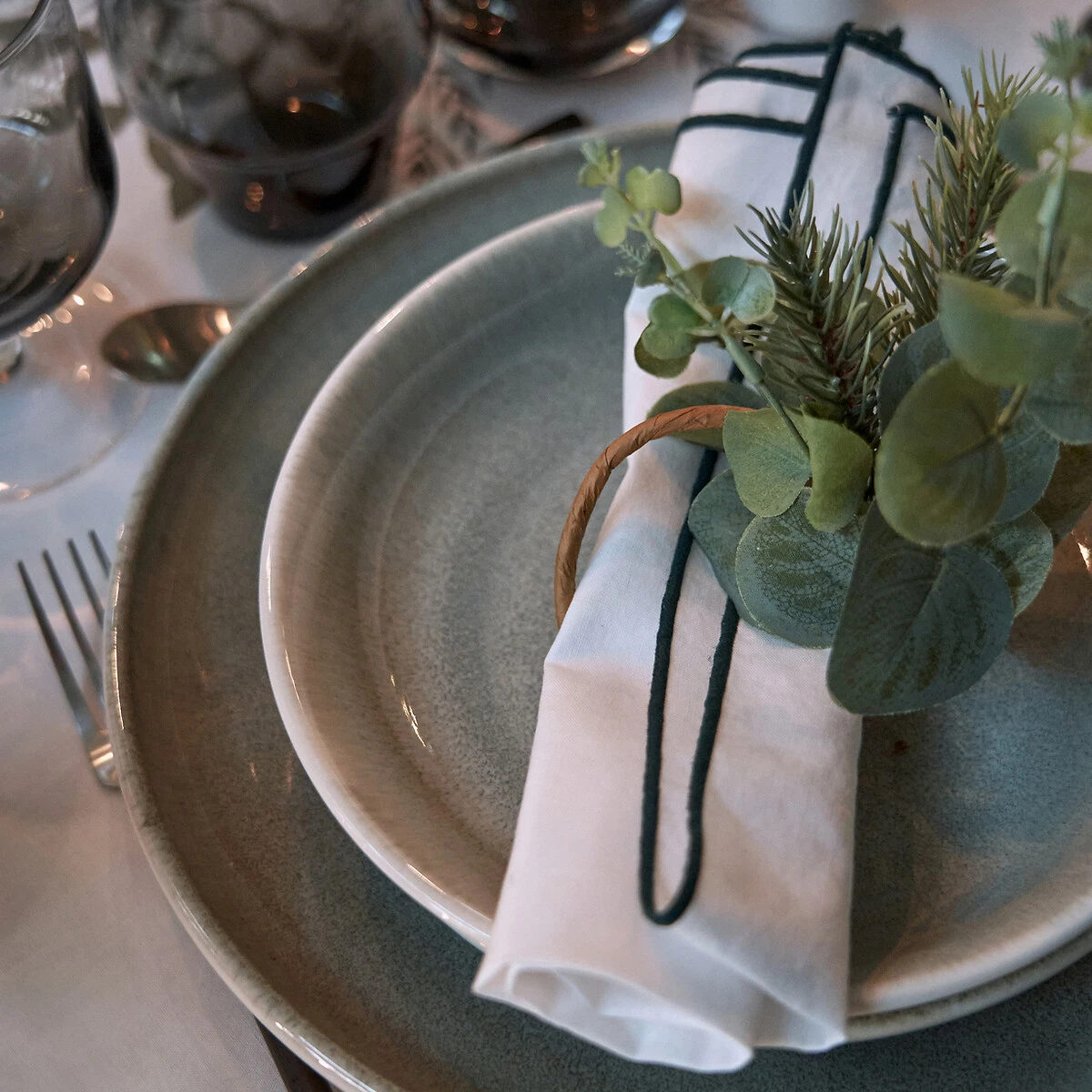 Lot 6 Assiettes Plates, Paloum 14 Lot 6 Assiettes Plates, Paloum – Image 12