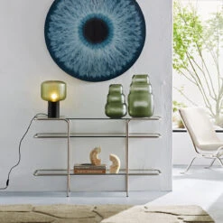 Vase En Verre Givré Opaque, Parilo -Ameublement De Maison ecd76594fbdc040c07260275737b1f79