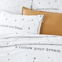 Housse De Couette Coton, Follow Your Dream -Ameublement De Maison ed9322fd593c8e21c7b27b03dd8a92a5