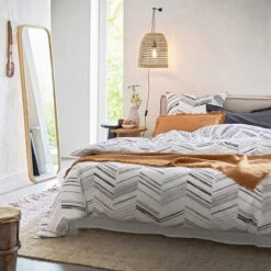 Taie D'oreiller 30% Coton Recyclé, Tanessie -Ameublement De Maison f128ac007750918478391a22595cecb0 1