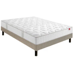 Ensemble Matelas Ressorts Le Poétique + Sommier -Ameublement De Maison f1d169aa272bda7c83442f745f001724