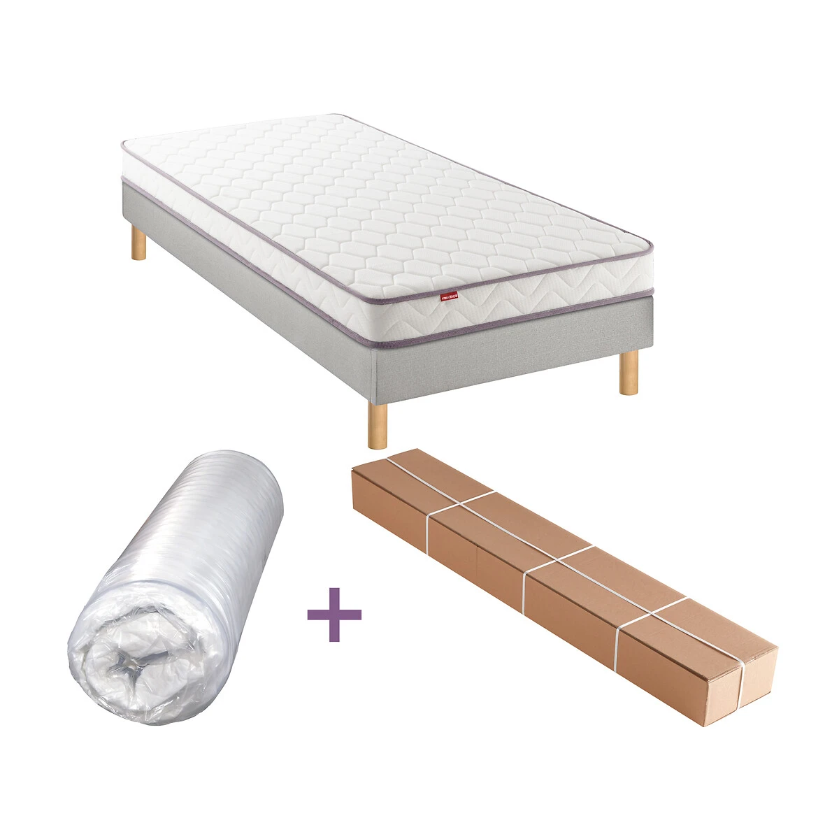 Ensemble Matelas Roulé Positive Lit+sommier En Kit 16 Ensemble Matelas Roulé Positive Lit+sommier En Kit – Image 14