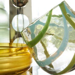 Coupelle En Verre Transparent Jaune, Sunira -Ameublement De Maison f70335508db05163bcf4de3bf87aaa3a 1