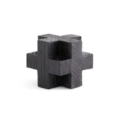 Objet Décoratif Cube En Bois, Petit Modèle Mekubo
