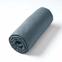 Drap-housse Voile De Coton Bio Lavé, Gypse -Ameublement De Maison f8c851deecfe2f6b174cdccb03c643d6
