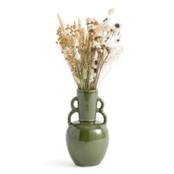 Vase Décoratif En Faïence H21,5 Cm, Arielle -Ameublement De Maison f929219d252f7f1cadb941e7af43663d