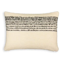 Housse De Coussin Rayée En Laine, Tadow