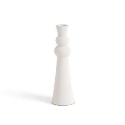 Bougeoir En Aluminium H20 Cm, Caspar