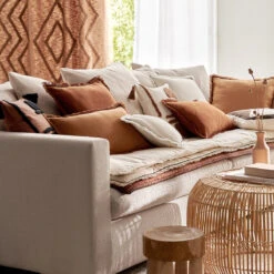 Housse De Coussin, Coton Tufté, 40x40 Cm, Goboa -Ameublement De Maison fd0fc800d1d24322028768f06b009a6f 1