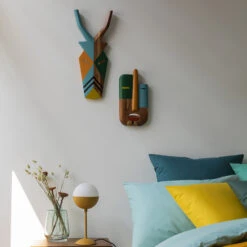 Masque Africain Visage, Taza -Ameublement De Maison fdf31e56ef6e597ea61bafe79e39f433