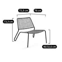 Fauteuil De Jardin Bas En Corde Tressée, Masix -Ameublement De Maison fecbab505f5c0cbdef680137d3bcafba